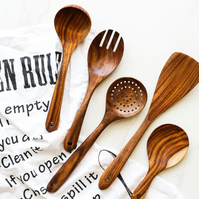 Ustensiles cuisine en bois - ETO La maison du wok